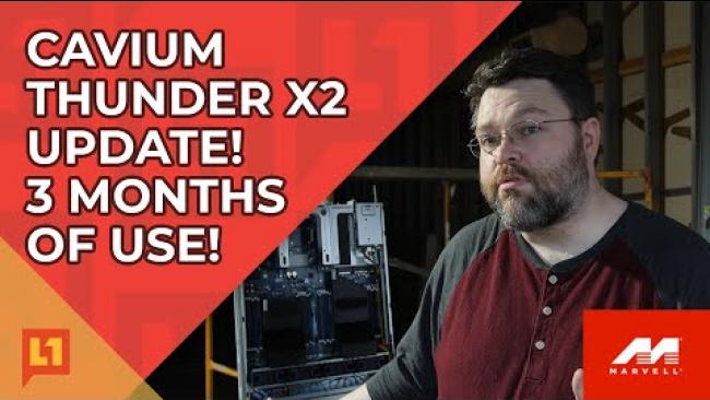 Embedded thumbnail for Cavium Thunder X2: 3 Months Later -- FreeBSD, OpenSuse, RedHat