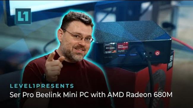 Embedded thumbnail for Ser Pro Beelink Mini PC with AMD Radeon 680M