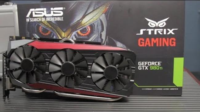 Embedded thumbnail for Asus Strix 980Ti Unboxing and Review