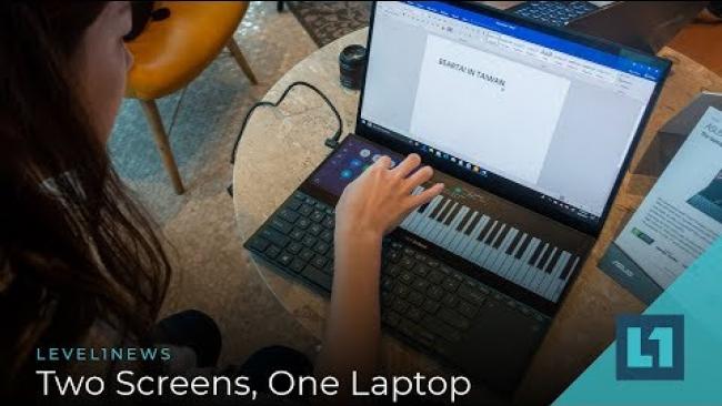 Embedded thumbnail for Level1 News June 4 2019: Two Screens, One Laptop