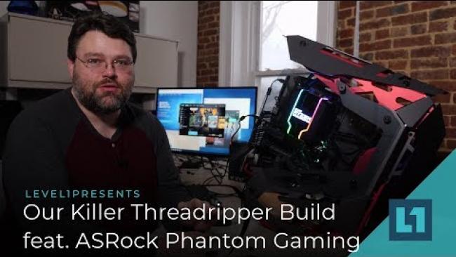 Embedded thumbnail for Our Killer Threadripper Build Featuring ASRock Phantom Gaming &amp;amp;  TR2920x