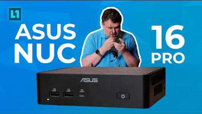 Embedded thumbnail for A Panther Lake Mini PC: The Asus Nuc Pro 16 Benchmark and Review