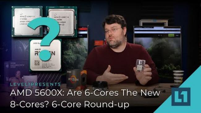 Embedded thumbnail for AMD 5600X: Are 6-Cores The New 8-Cores? 6-Core Round-up