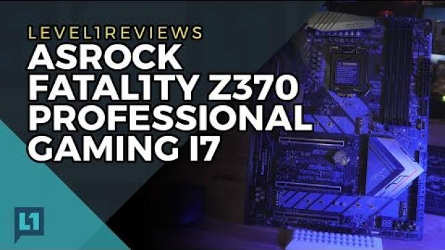 Embedded thumbnail for ASRock Fatal1ty Z370 Professional Gaming i7 Review + Linux Test
