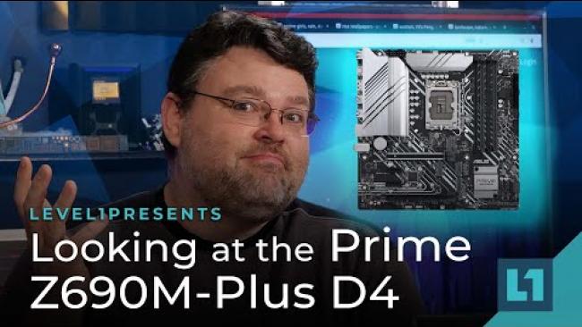Embedded thumbnail for Looking at the Prime Z690M-Plus D4