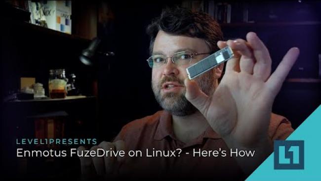 Embedded thumbnail for Enmotus FuzeDrive On Linux? - Here&amp;#039;s How