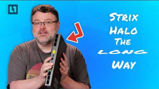 Embedded thumbnail for Checking Out The GMKTek X3 Strix Halo: More Strix Halo Shenanigans!