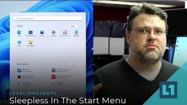 Embedded thumbnail for Sleepless In The Start Menu