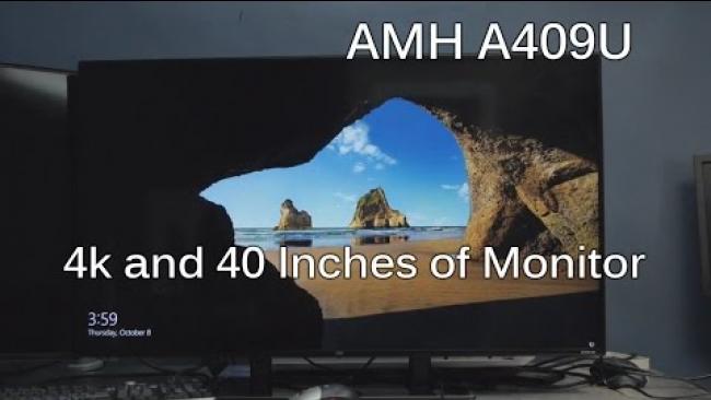 Embedded thumbnail for AMH A409 Unboxing &amp;amp; Review : Glorious 4k in 40 inches!
