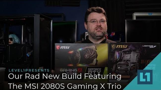 Embedded thumbnail for Our Rad New Build Featuring The MSI 2080 Super Gaming X Trio!