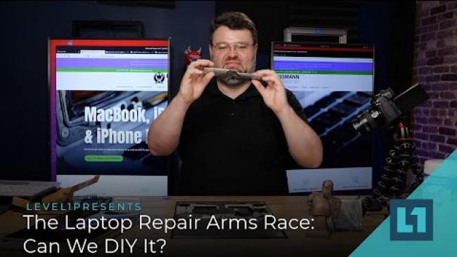 Embedded thumbnail for The Laptop Repair Arms Race: Can We DIY It?