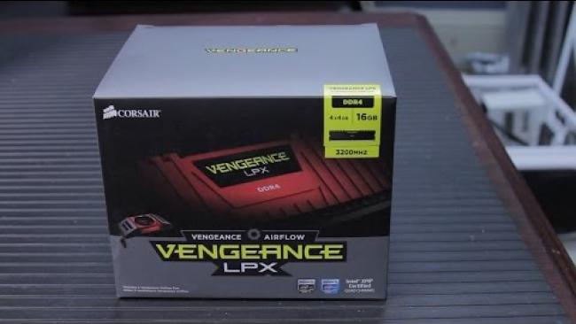 Embedded thumbnail for Corsair Vengeance LPX DDR4 3200 - For Z170/Skylake