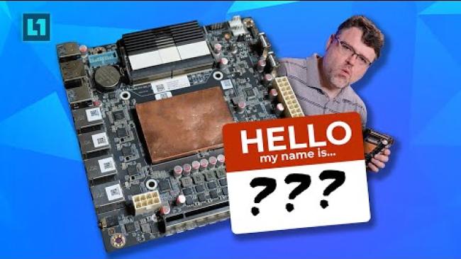 Embedded thumbnail for Looking at a Ryzen 7 Mobile Chipset Motherboard from AliExpress