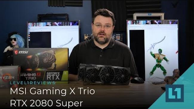 Embedded thumbnail for MSI Gaming X Trio RTX 2080 Super Review!