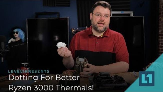 Embedded thumbnail for Dotting For Better Ryzen 3000 Thermals?
