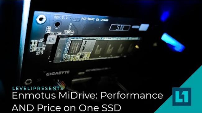 Embedded thumbnail for Enmotus MiDrive: PerformanceAND Price on One SSD