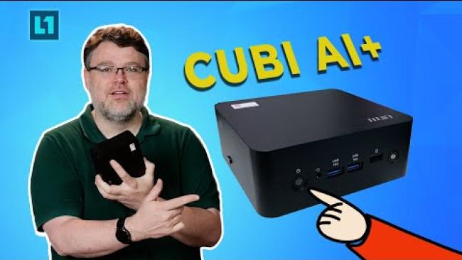 Embedded thumbnail for Showcasing the New MSI Cubi NUC AI+ 2mg on the Server Crash Cart!