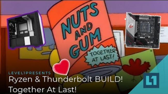 Embedded thumbnail for Ryzen &amp;amp; Thunderbolt - Together At LAST!