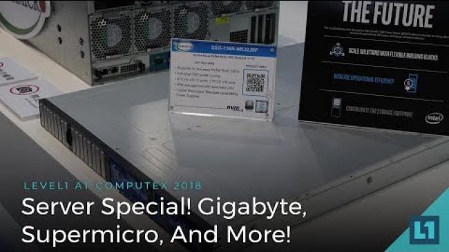 Embedded thumbnail for 1 Petabyte of Flash in 1u, 2 teraflops. Servers &amp;amp; Enterprise Gear of Computex