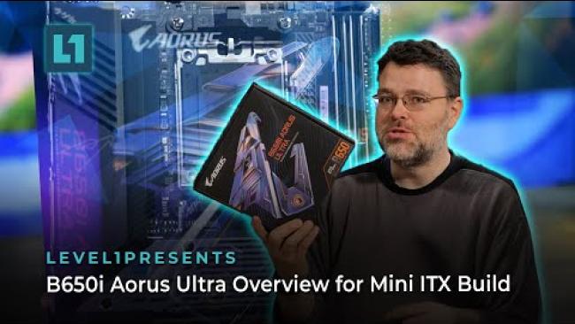 Embedded thumbnail for B650i Aorus Ultra Overview for Mini ITX Build