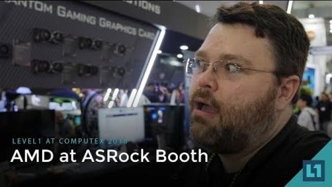 Embedded thumbnail for Computex 2018: AMD @ the ASRock Booth