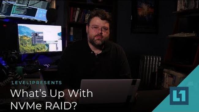 Embedded thumbnail for Fastest Storage: What&amp;#039;s Up With NVMe RAID?
