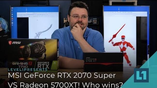 Embedded thumbnail for MSI Gaming GeForce 2070 SUPER VS 5700XT!