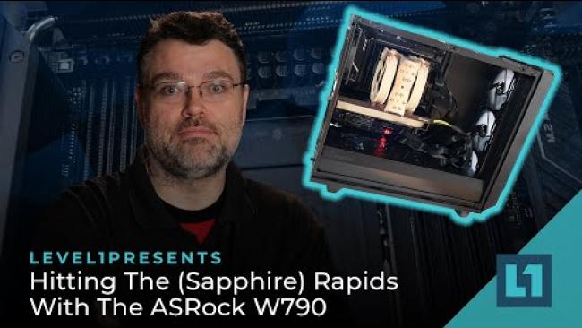 Embedded thumbnail for Hitting The (Sapphire) Rapids With The ASRock W790