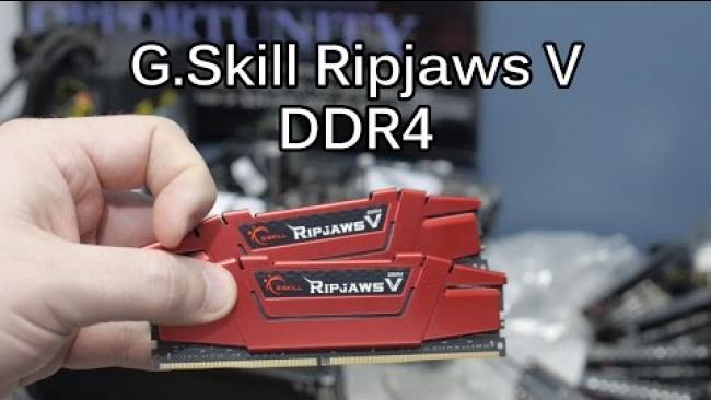 Embedded thumbnail for DDR4 XMP Overview with GSKILL RipJaws V for Z170