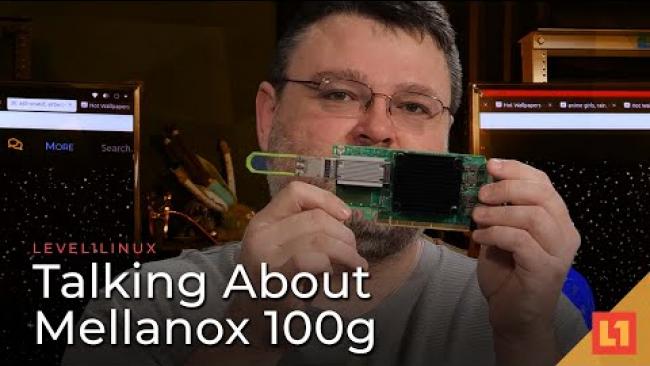 Embedded thumbnail for Talking About Mellanox 100g