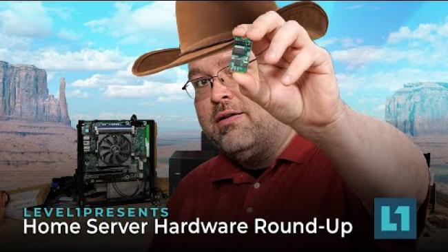 Embedded thumbnail for Home Server Hardware Round-Up