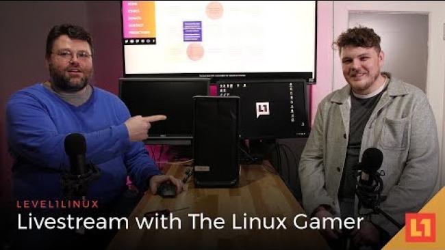 Embedded thumbnail for Level1 + The Linux Gamer Livestream: What&amp;#039;s the best kdenlive system in 2018? and other nonsense