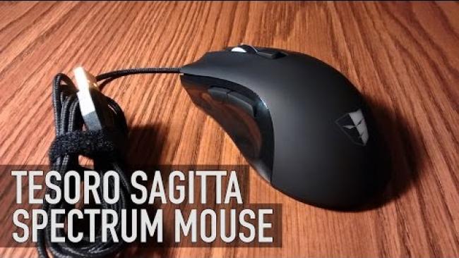 Embedded thumbnail for Tesoro Sagitta Spectrum Mouse Overview