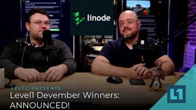 Embedded thumbnail for Level1 Devember 2020 Winners: ANNOUNCED!
