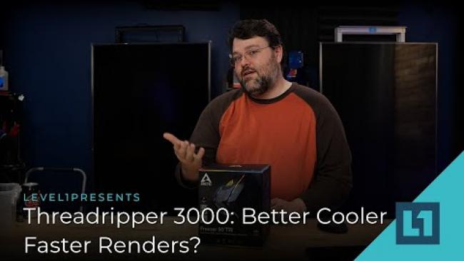 Embedded thumbnail for Threadripper 3000: Better Cooler For Faster Renders?