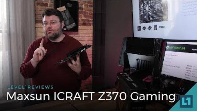 Embedded thumbnail for MaxSun ICRAFT Z370 Gaming Motherboard Review