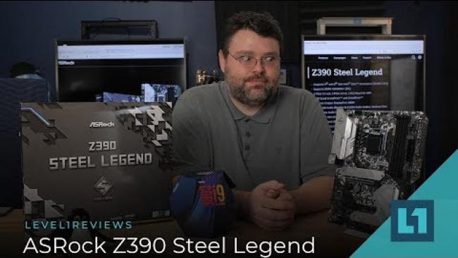 Embedded thumbnail for ASRock Z390 Steel Legend Motherboard Review + Linux Test