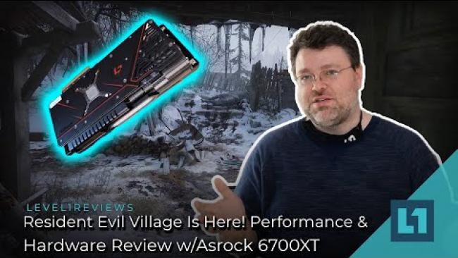 Embedded thumbnail for Resident Evil Village Is Here! -- Performance &amp;amp; Hardware Review w/Asrock 6700XT