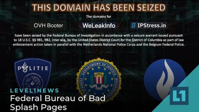 Embedded thumbnail for Level1 News June 7 2022: Federal Bureau of Bad Splash Pages