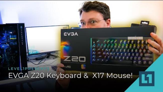 Embedded thumbnail for Let&amp;#039;s Look At: EVGA Z20 Keyboard &amp;amp; X17 Mouse!