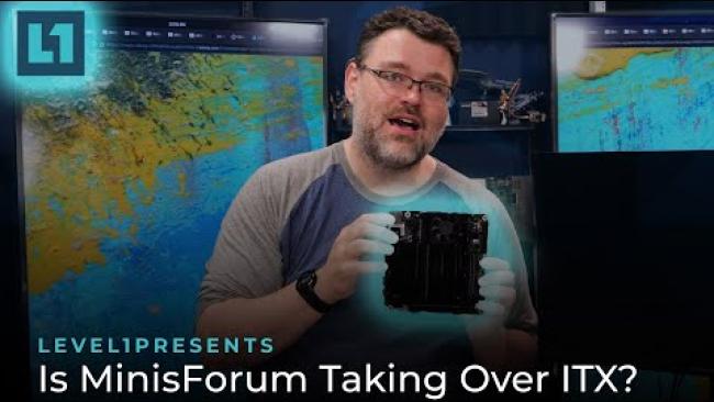 Embedded thumbnail for Is MinisForum Taking Over The ITX Game? ft. MinisForum AR900i
