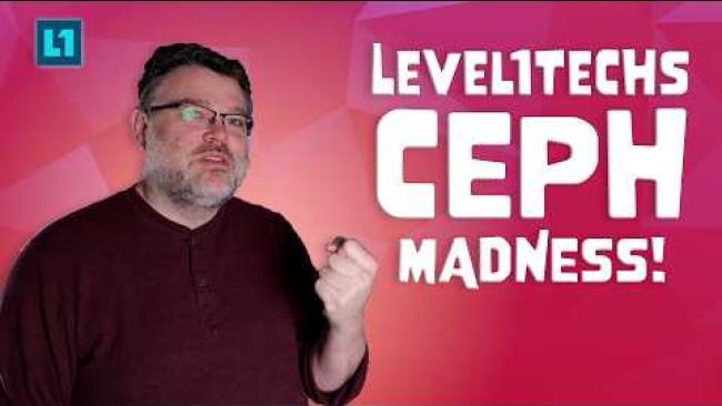 Embedded thumbnail for Ceph Shenanigans with Wendell! Broken Solidigm Firmware, Ceph on Consumer Drives, and more!