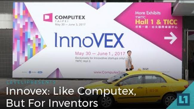 Embedded thumbnail for InnoVEX: You need tech that doesn&amp;#039;t yet exist? No problem, let&amp;#039;s build it (during Computex)