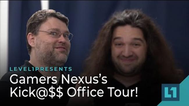 Embedded thumbnail for Level1 x Gamers Nexus’s Kick@$$ Office Tour!