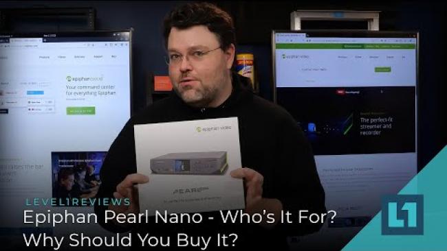 Embedded thumbnail for Epiphan Pearl Nano - Who’s It For, &amp;amp; Why Should You Buy It?