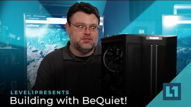 Embedded thumbnail for Building with BeQuiet! Featuring the Pure Base 500 FX Case and the Pure Loop 2 FX Cooler!