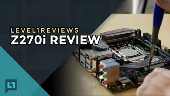 Embedded thumbnail for Asus Strix Z270i Motherboard Review + Linux Test