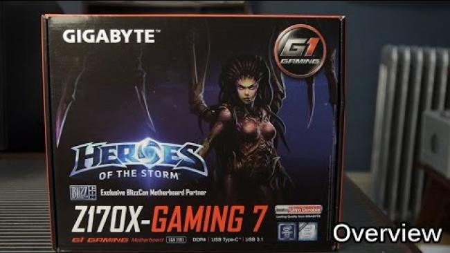 Embedded thumbnail for Gigabyte Z170X Gaming 7: Quick Unboxing