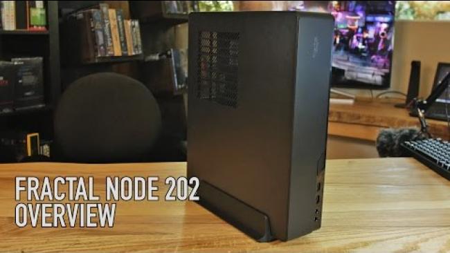 Embedded thumbnail for Fractal Node 202 ITX Case Overview