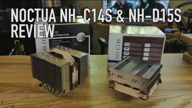 Embedded thumbnail for Noctua NH-D15S &amp;amp; NH-C14S Overview &amp;amp; Overclocked Tests